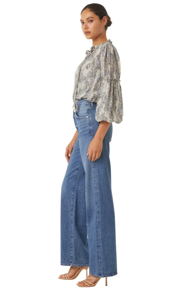 MISA Los Angeles RENATA TOP Spring Python Women Tops