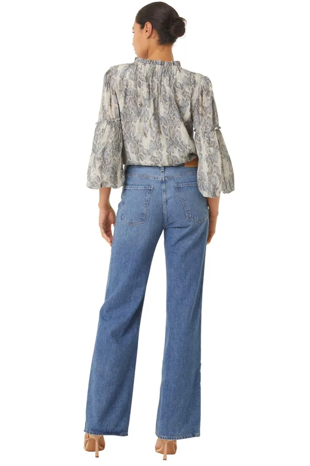 MISA Los Angeles RENATA TOP Spring Python Women Tops