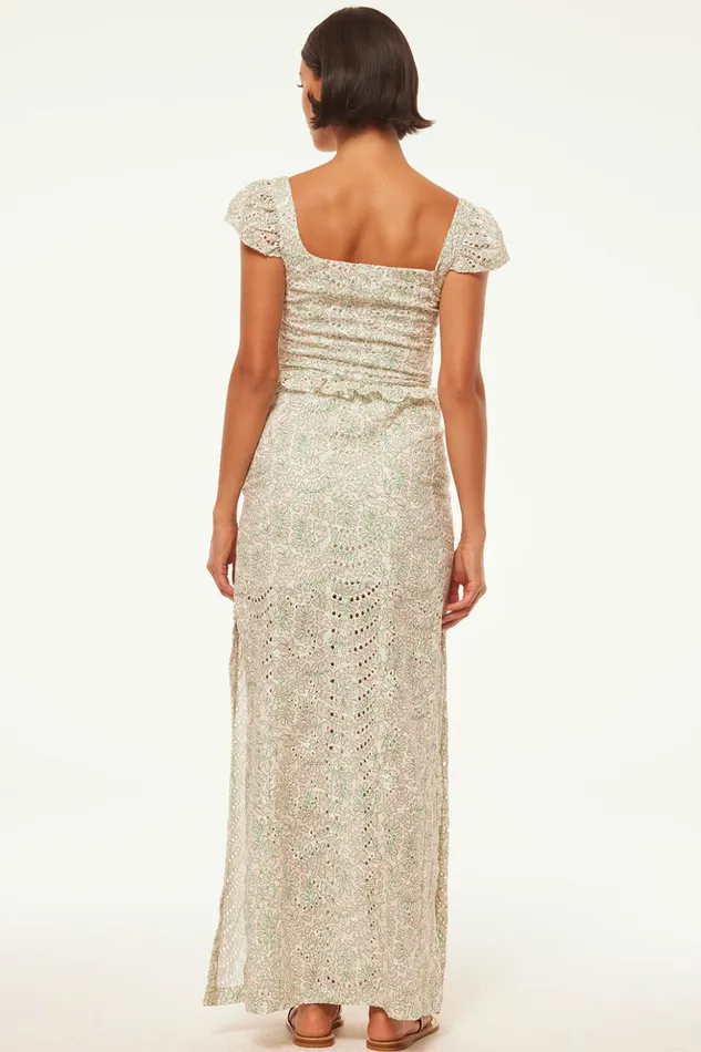 MISA Los Angeles SORA TOP Dewdrop Eyelet Women Tops