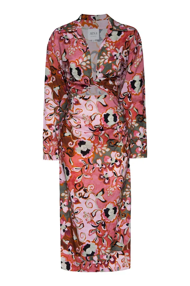 MISA Los Angeles SUNG DRESS Resort Batik Cotton Rayon Women Dresses
