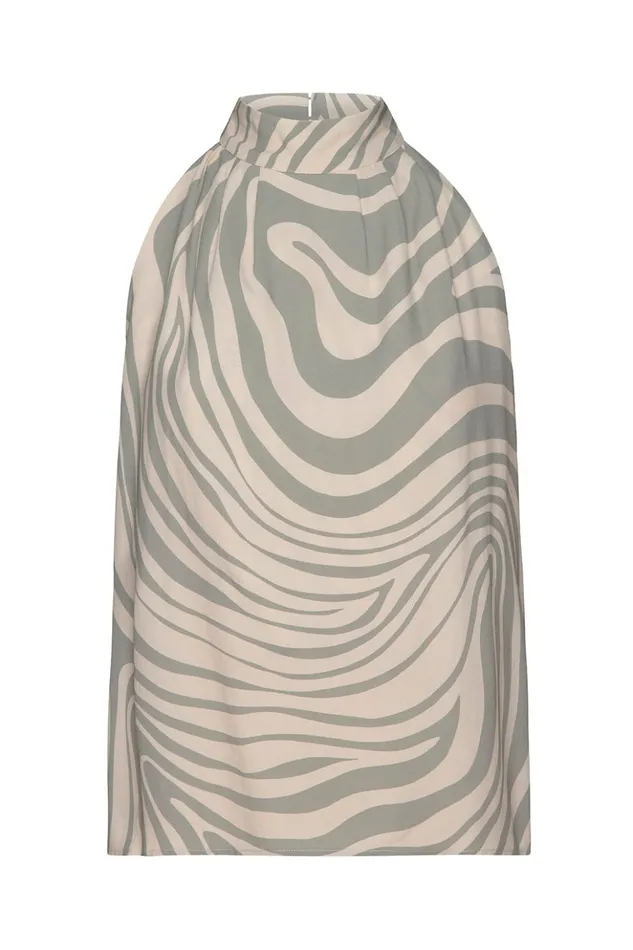 MISA Los Angeles YVAN TOP Ivory Women Tops
