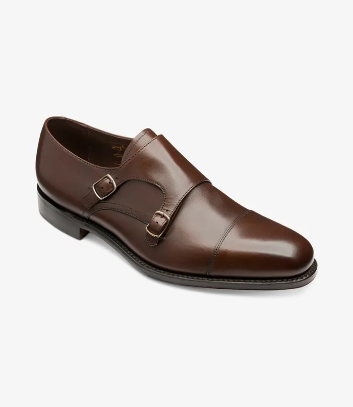 Monk Shoes Men Loake Cannon Dark Brown Monk Shoes Men Loake Cannon Dark Brown