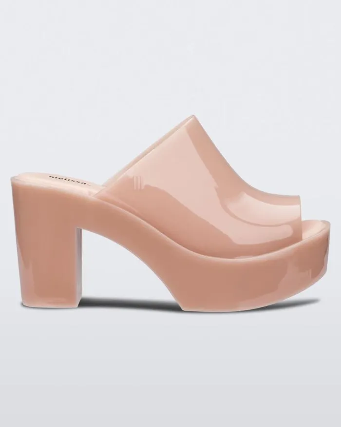 Mule Beige Women Melissa Heels