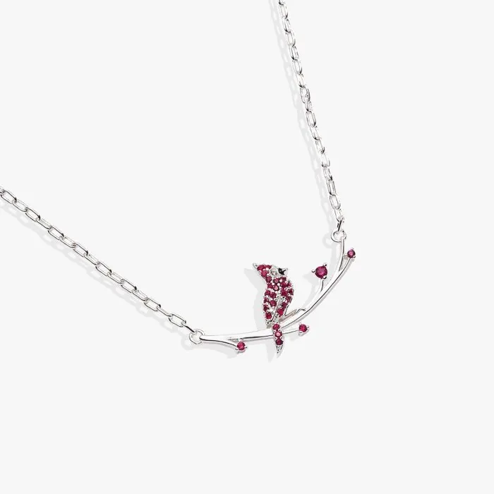 Necklaces Women Alex And Ani Cardinal Necklace Silver