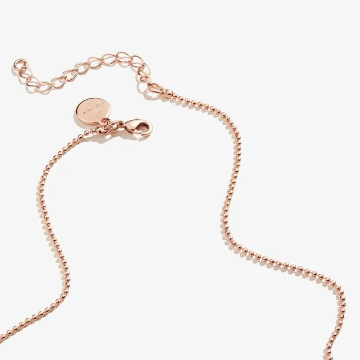 Necklaces Women Alex And Ani Delicate Ball Chain Necklace Rose Gold
