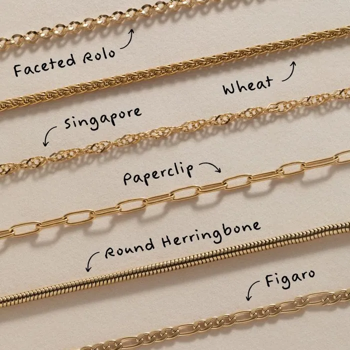 Necklaces Women Alex And Ani Wheat Chain Charm and Layering Necklace Stainless Steel Gold