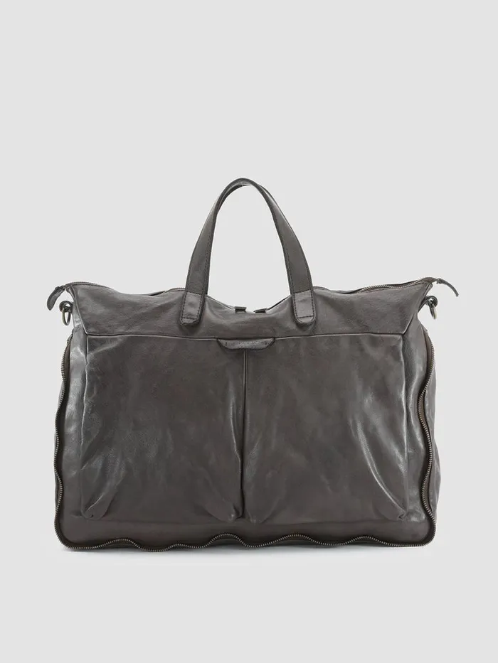 Officine Creative Bags HELMET 29 Ebano Brown Leather Briefcase 8211 Men