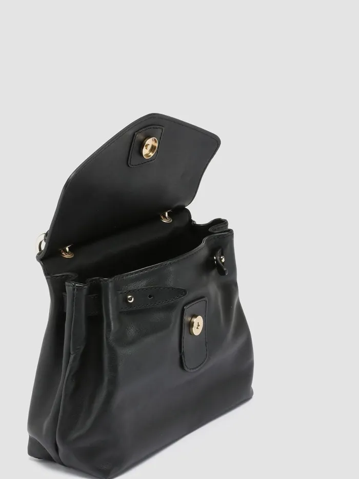 Officine Creative Bags NOLITA 201 Nero Black Nappa Leather Hand Bag 8211 Women