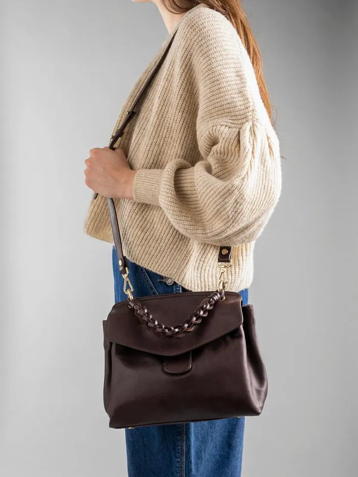 Officine Creative Bags NOLITA 201 Pomice Taupe Nappa Leather Hand Bag 8211 Women Officine Creative Bags NOLITA 201 Pomice Taupe Nappa Leather Hand Bag 8211 Women