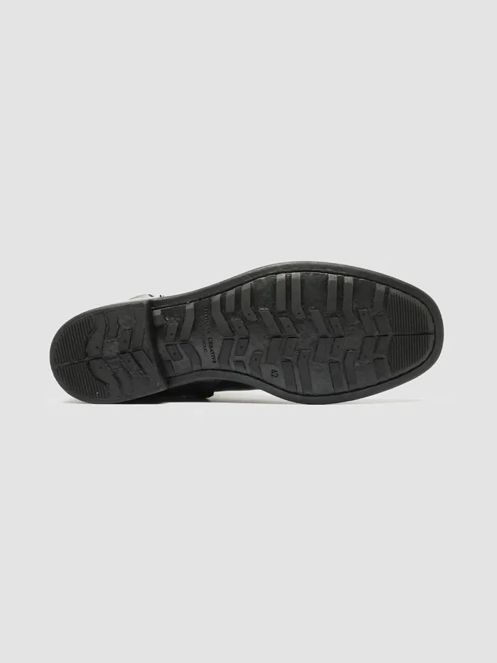 Officine Creative Boots and Ankle Boots CHRONICLE 058 Nero Black Leather Zip Boots 8211 Men Officine Creative Boots and Ankle Boots CHRONICLE 058 Nero Black Leather Zip Boots 8211 Men