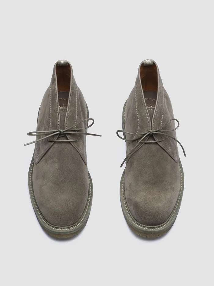 Officine Creative Boots and Ankle Boots HOPKINS CREPE 114 Bosco Green Suede Chukka Boots 8211 Men Officine Creative Boots and Ankle Boots HOPKINS CREPE 114 Bosco Green Suede Chukka Boots 8211 Men