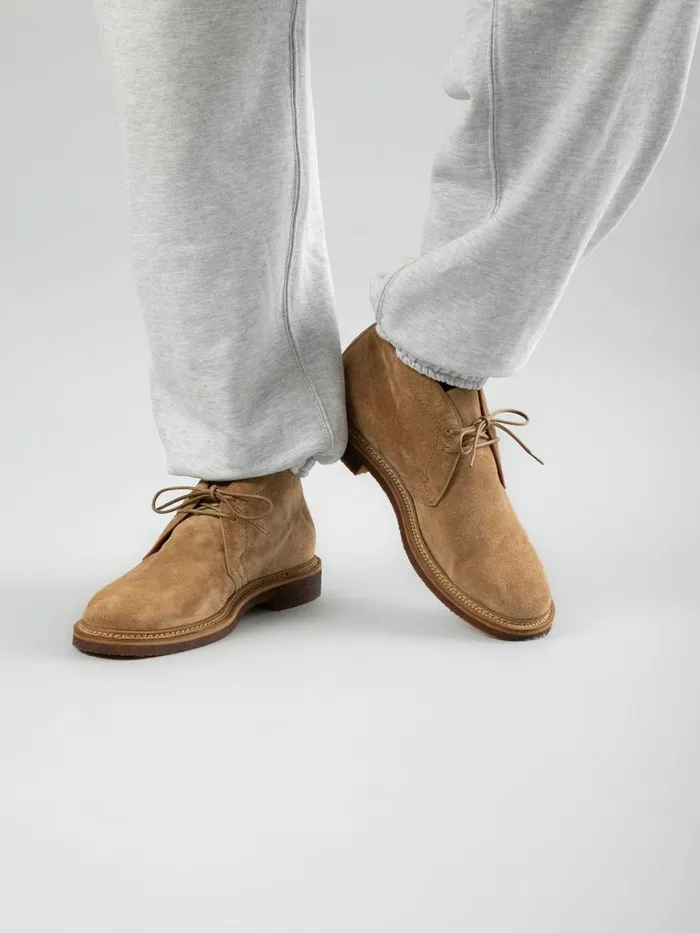 Officine Creative Boots and Ankle Boots HOPKINS CREPE 114 Bosco Green Suede Chukka Boots 8211 Men Officine Creative Boots and Ankle Boots HOPKINS CREPE 114 Bosco Green Suede Chukka Boots 8211 Men