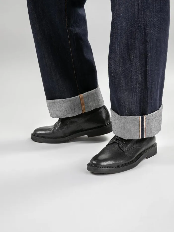 Officine Creative Boots and Ankle Boots HOPKINS FLEXI 203 Nero Black Leather Laceup Boots 8211 Men Officine Creative Boots and Ankle Boots HOPKINS FLEXI 203 Nero Black Leather Laceup Boots 8211 Men