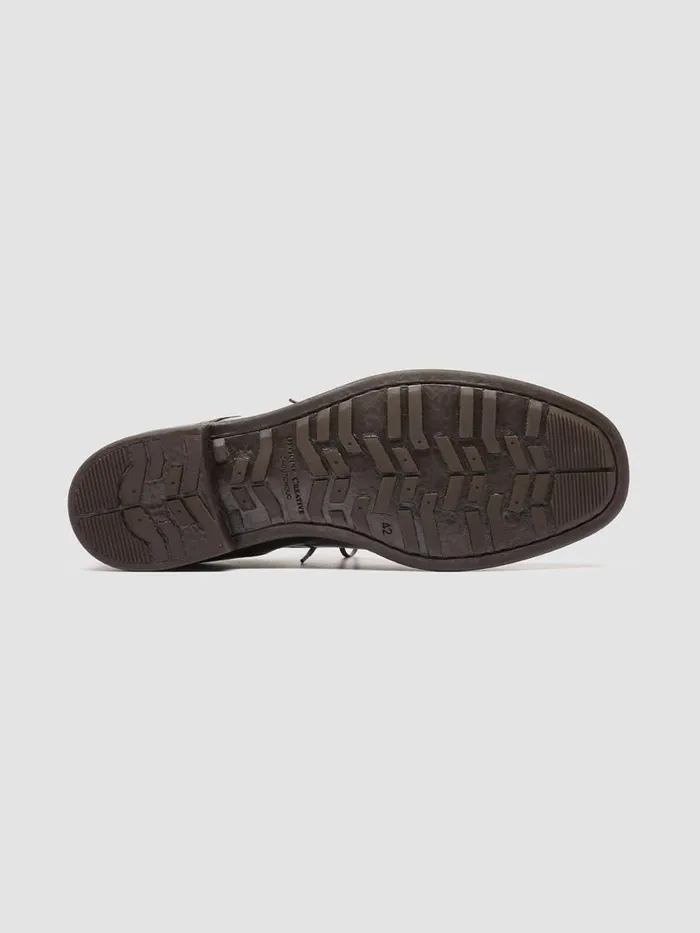 Officine Creative Derbies and Oxfords CHRONICLE 001 CaffMoro Brown Leather Derby Shoes 8211 Men Officine Creative Derbies and Oxfords CHRONICLE 001 CaffMoro Brown Leather Derby Shoes 8211 Men