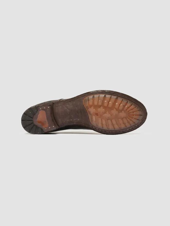 Officine Creative Derbies and Oxfords LEXIKON 012 CaffMoro Brown Leather Derby Shoes 8211 Women Officine Creative Derbies and Oxfords LEXIKON 012 CaffMoro Brown Leather Derby Shoes 8211 Women