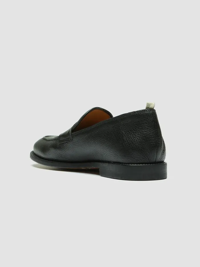 Officine Creative Loafers OPERA 001 Nero Black Leather Penny Loafers 8211 Men Officine Creative Loafers OPERA 001 Nero Black Leather Penny Loafers 8211 Men