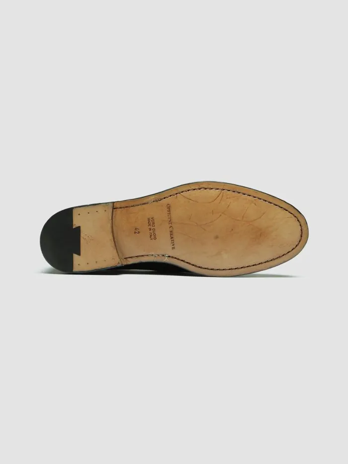 Officine Creative Loafers OPERA 001 Nero Black Leather Penny Loafers 8211 Men Officine Creative Loafers OPERA 001 Nero Black Leather Penny Loafers 8211 Men