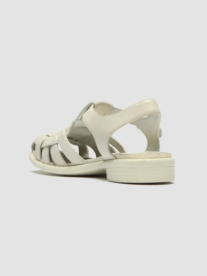 Officine Creative Sandals CALIXTE 045 Panna Ivory Leather Sandals 8211 Women