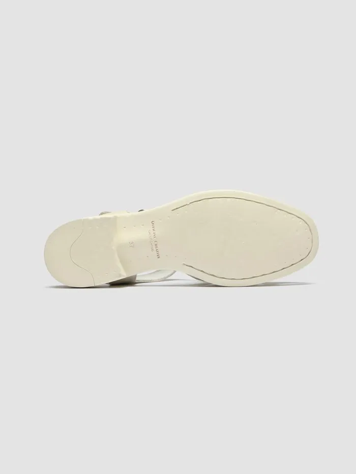 Officine Creative Sandals CALIXTE 045 Panna Ivory Leather Sandals 8211 Women