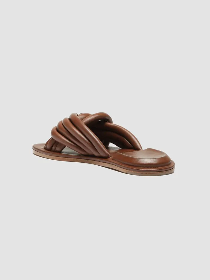 Officine Creative Sandals CYBILLE 004Bruno Brown Leather Sandals 8211 Women