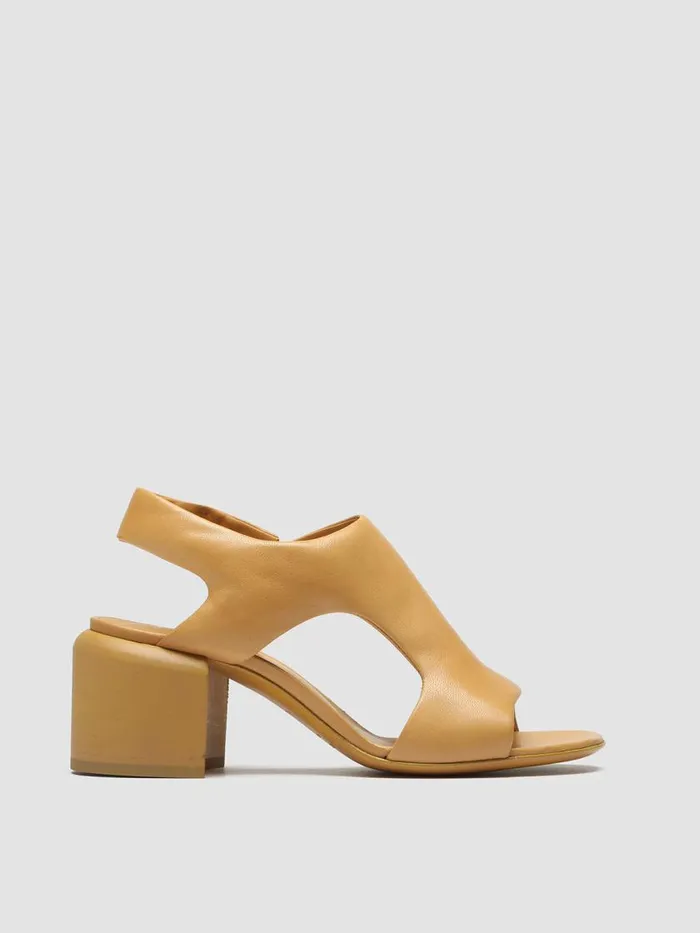Officine Creative Sandals ETHEL 013 Curcuma Leather Sandals 8211 Women