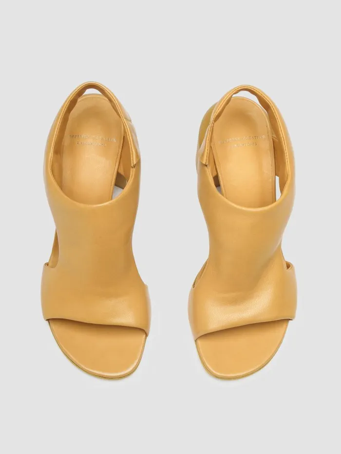 Officine Creative Sandals ETHEL 013 Curcuma Leather Sandals 8211 Women