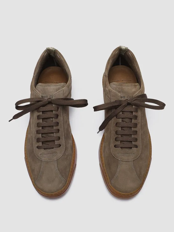 Officine Creative Sneakers KARMA 001 Otter Grey Suede Sneakers 8211 Men