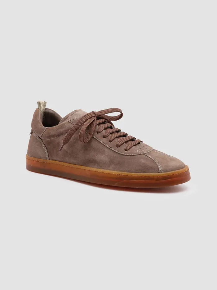 Officine Creative Sneakers KARMA 001 Otter Grey Suede Sneakers 8211 Men