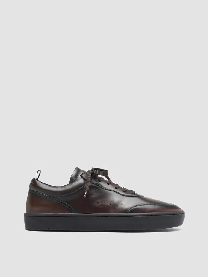 Officine Creative Sneakers KYLE LUX 001 Moro Brown Leather Sneakers 8211 Men