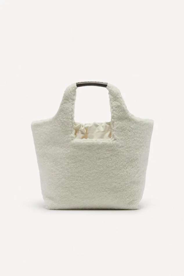 OpheliaShearling Tote Bag Shoes and Accessories Baandsh Bags