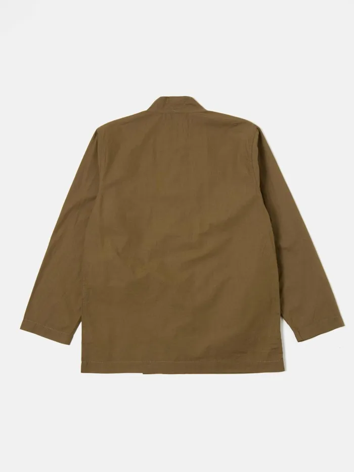 Osaka Work Jacket In Khaki Broad Cloth Men Universal Works Jackets