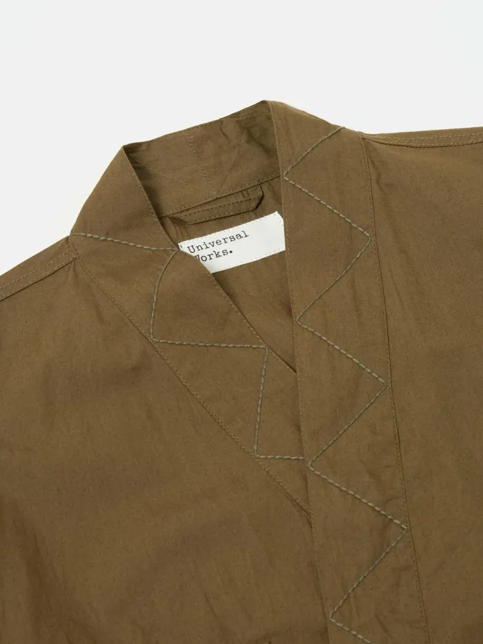 Osaka Work Jacket In Khaki Broad Cloth Men Universal Works Jackets