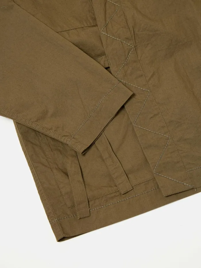 Osaka Work Jacket In Khaki Broad Cloth Men Universal Works Jackets