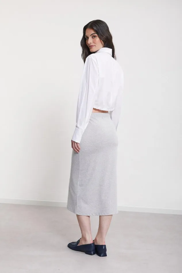 Ottod039Ame Cotton Midi Skirt Women Skirts