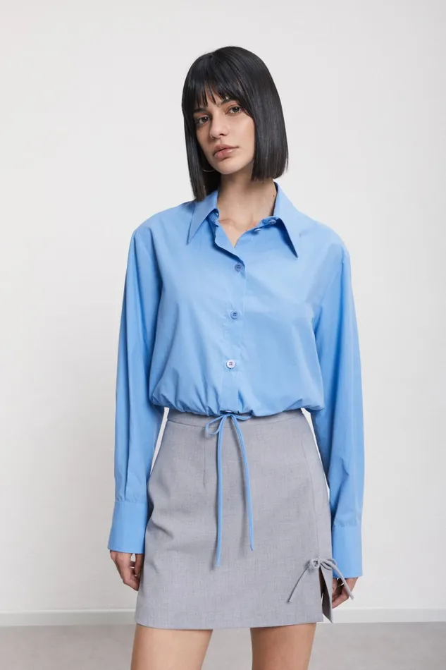 Ottod039Ame Poplin Shirt Women Shirts and Blouses