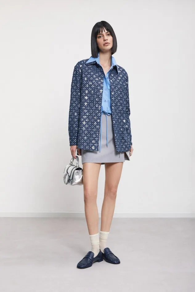 Ottod039Ame Poplin Shirt Women Shirts and Blouses