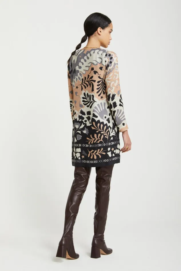 Ottod039Ame Printed Viscose Dress Women Dresses