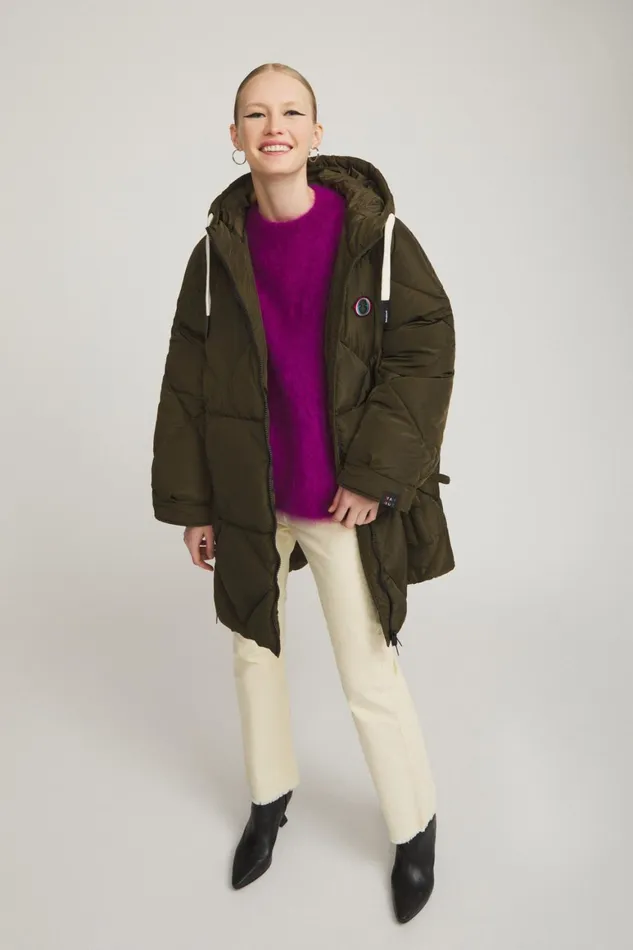 Ottod039Ame Quilted Puffer Jacket Women Down Jackets