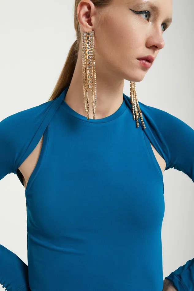 Ottod039Ame Shoulder Warmer Top Women Top