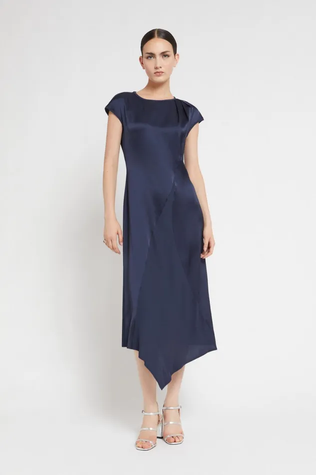 Ottod039Ame Viscose Midi Dress Women Dresses