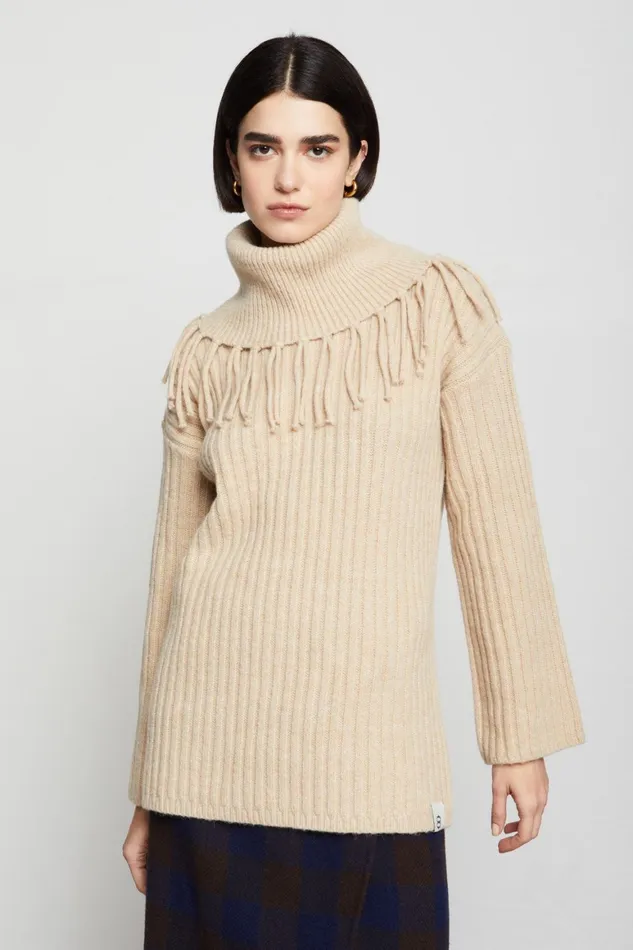 Ottod039Ame Woolblend Turtleneck Sweater Women Knitwear and TShirts Ottod039Ame Woolblend Turtleneck Sweater Women Knitwear and TShirts