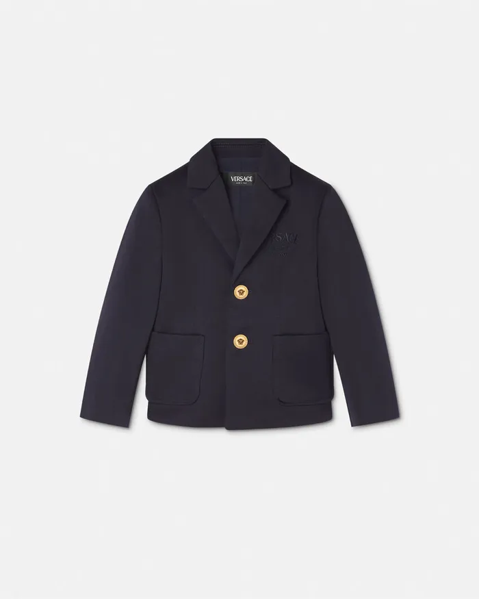 Outerwear and Jackets Kids Versace Milano Stamp Baby Jacket Blue