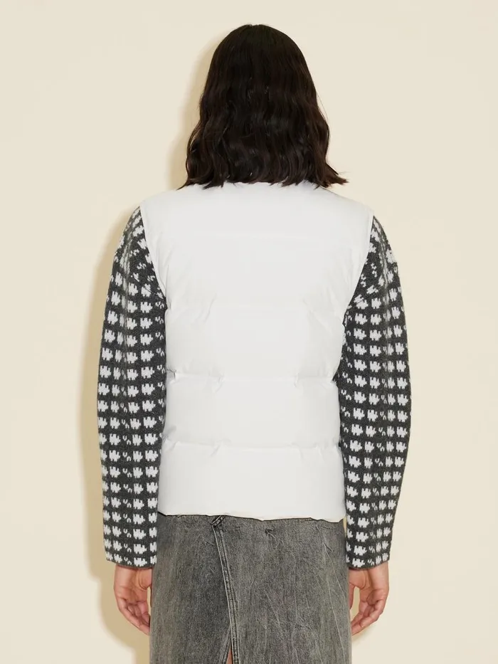Outerwear Women Holzweiler Diff Down Vest Lt Grey