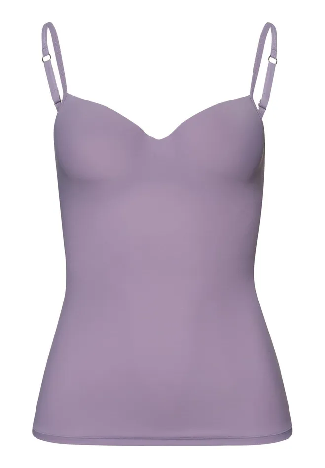 Padded Bra Camisole Dried Hortensia Women HANRO Pajama Tops