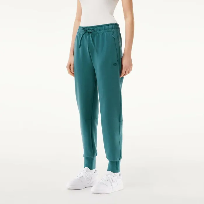 Pants and Leggings Women Lacoste Women039s Cotton Jersey Joggers Hydro Blue Iy4