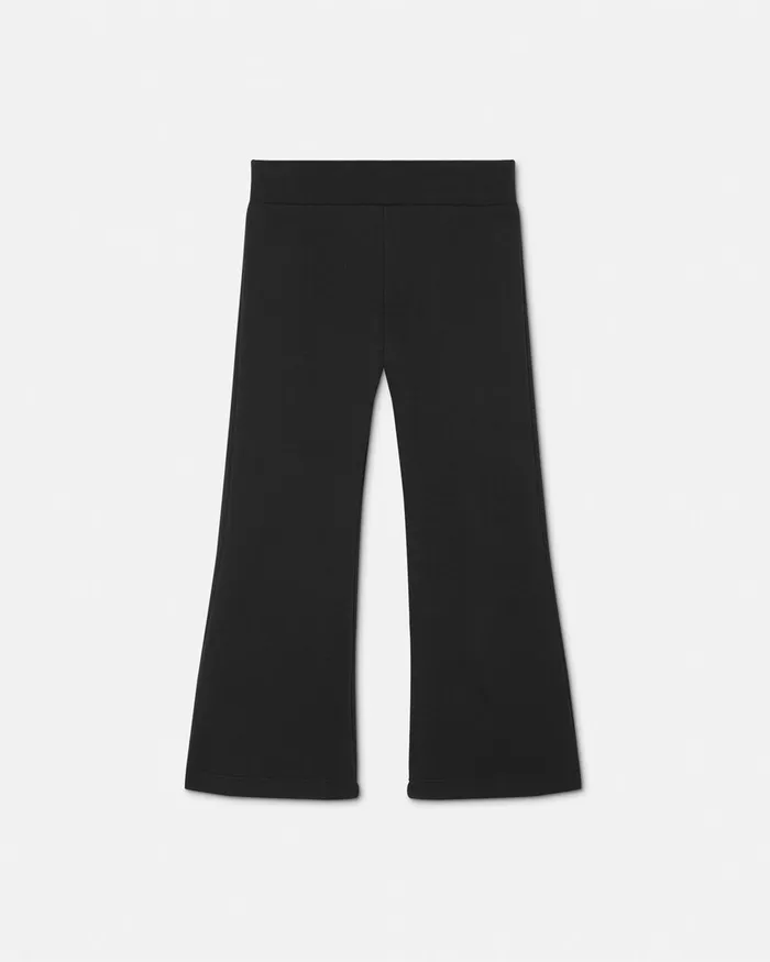 Pants and Skirts Kids Versace Crystal Logo Sweatpants Black
