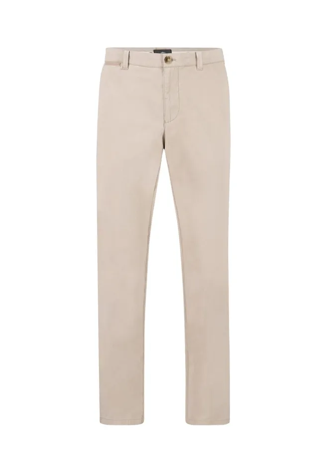 Pants Men FYNCHHATTON CasualFit Chino Pants Made Of Cottonstretch Ecrusummer Breezedark Navydusty Forestbeige