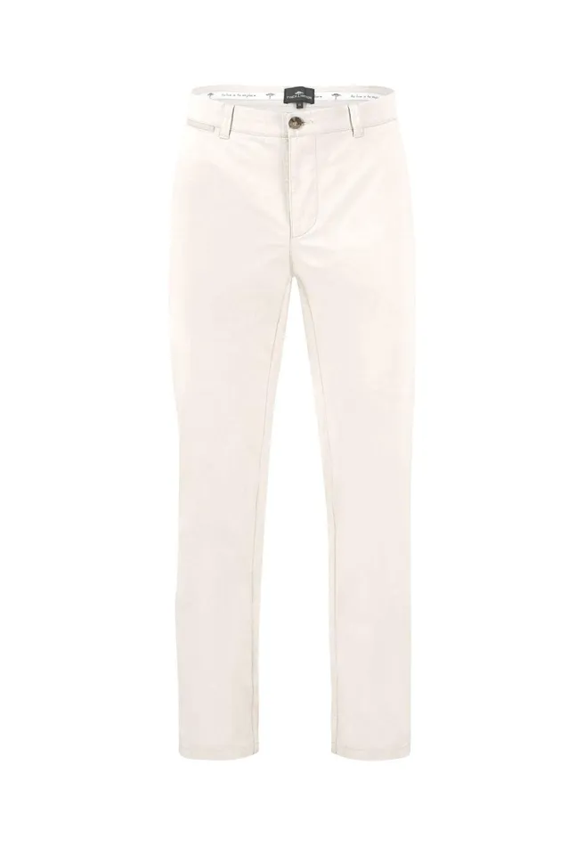 Pants Men FYNCHHATTON CasualFit Chino Pants Made Of Cottonstretch Ecrusummer Breezedark Navydusty Forestbeige