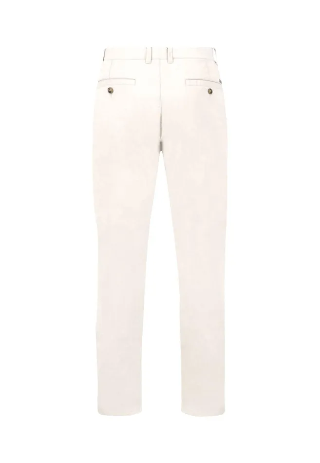 Pants Men FYNCHHATTON CasualFit Chino Pants Made Of Cottonstretch Ecrusummer Breezedark Navydusty Forestbeige
