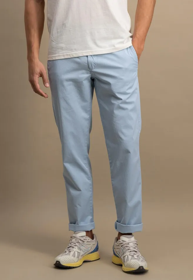 Pants Men FYNCHHATTON CasualFit Chino Pants Made Of Cottonstretch Ecrusummer Breezedark Navydusty Forestbeige